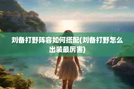 刘备打野阵容如何搭配(刘备打野怎么出装最厉害)