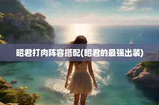 昭君打肉阵容搭配(昭君的最强出装)