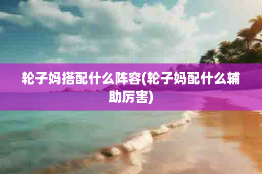 轮子妈搭配什么阵容(轮子妈配什么辅助厉害)