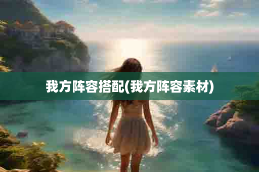 我方阵容搭配(我方阵容素材)