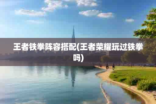 王者铁拳阵容搭配(王者荣耀玩过铁拳吗)