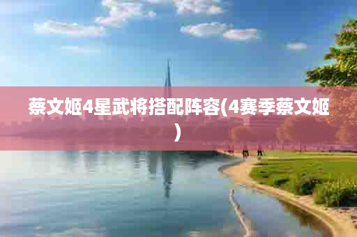 蔡文姬4星武将搭配阵容(4赛季蔡文姬)