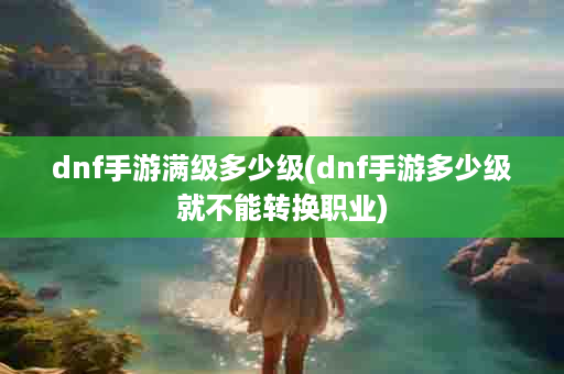 dnf手游满级多少级(dnf手游多少级就不能转换职业)
