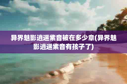 异界魅影逍遥紫音被在多少章(异界魅影逍遥紫音有孩子了)