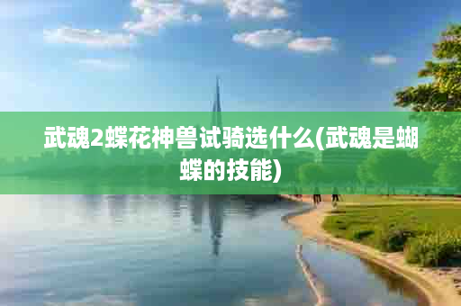 武魂2蝶花神兽试骑选什么(武魂是蝴蝶的技能)