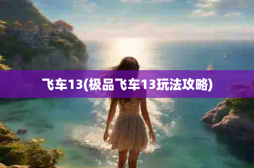 飞车13(极品飞车13玩法攻略)