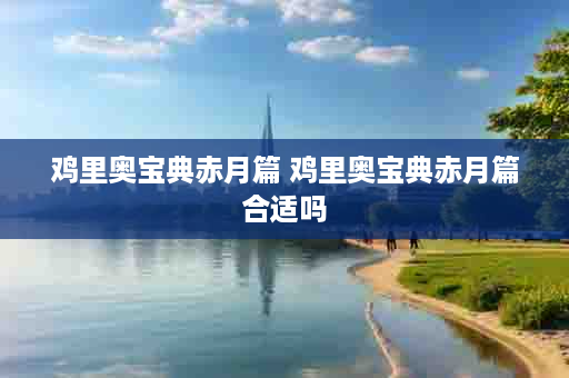 鸡里奥宝典赤月篇 鸡里奥宝典赤月篇合适吗
