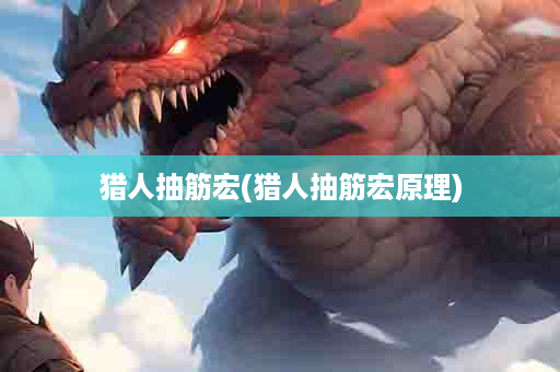 猎人抽筋宏(猎人抽筋宏原理)