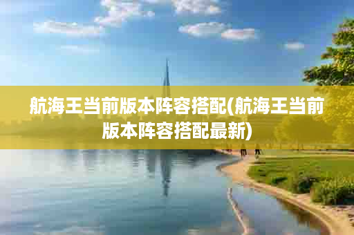 航海王当前版本阵容搭配(航海王当前版本阵容搭配最新)