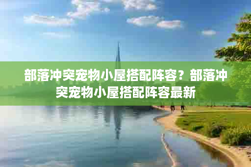 部落冲突宠物小屋搭配阵容？部落冲突宠物小屋搭配阵容最新