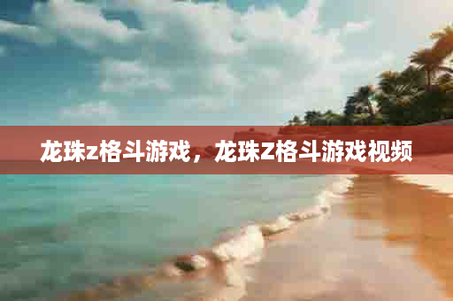 龙珠z格斗游戏，龙珠Z格斗游戏视频