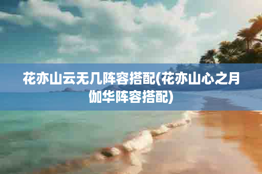 花亦山云无几阵容搭配(花亦山心之月伽华阵容搭配)