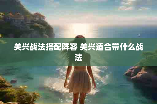 关兴战法搭配阵容 关兴适合带什么战法