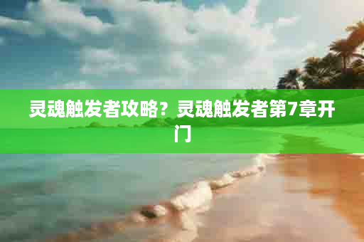 灵魂触发者攻略？灵魂触发者第7章开门