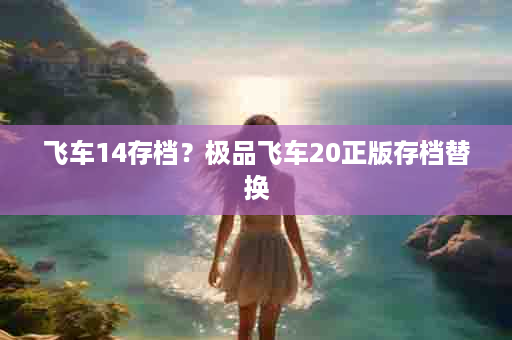 飞车14存档？极品飞车20正版存档替换