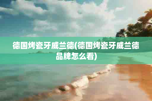 德国烤瓷牙威兰德(德国烤瓷牙威兰德品牌怎么看)