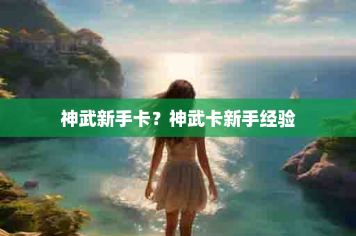 神武新手卡？神武卡新手经验