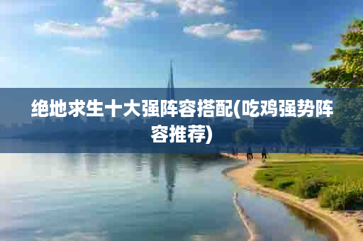 绝地求生十大强阵容搭配(吃鸡强势阵容推荐)