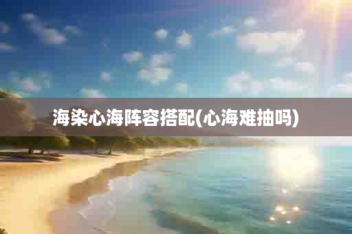 海染心海阵容搭配(心海难抽吗)