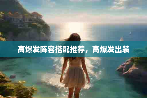 高爆发阵容搭配推荐，高爆发出装