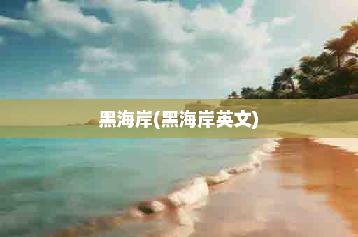 黑海岸(黑海岸英文)