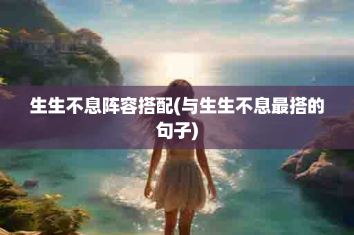 生生不息阵容搭配(与生生不息最搭的句子)