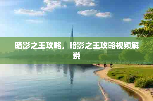 暗影之王攻略，暗影之王攻略视频解说