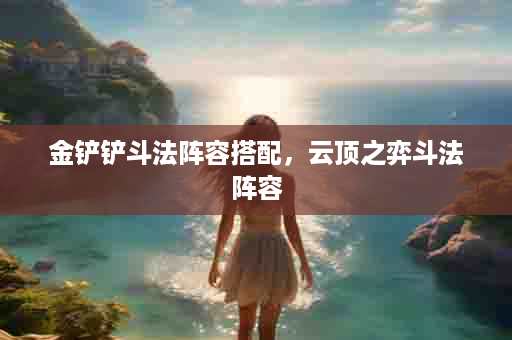 金铲铲斗法阵容搭配，云顶之弈斗法阵容