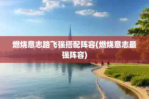 燃烧意志路飞强搭配阵容(燃烧意志最强阵容)