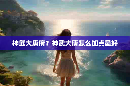 神武大唐府？神武大唐怎么加点最好
