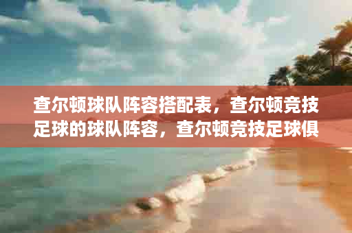 查尔顿球队阵容搭配表，查尔顿竞技足球的球队阵容，查尔顿竞技足球俱乐部