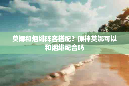 莫娜和烟绯阵容搭配？原神莫娜可以和烟绯配合吗