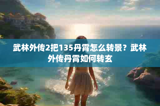 武林外传2把135丹霄怎么转景？武林外传丹霄如何转玄