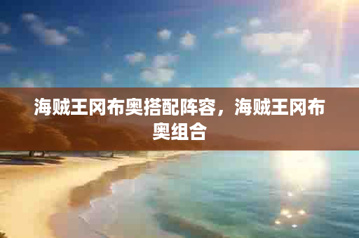 海贼王冈布奥搭配阵容，海贼王冈布奥组合