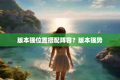 版本强位置搭配阵容？版本强势