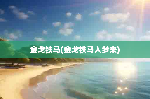 金戈铁马(金戈铁马入梦来)