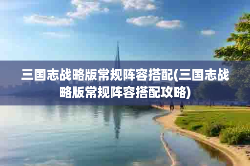 三国志战略版常规阵容搭配(三国志战略版常规阵容搭配攻略)
