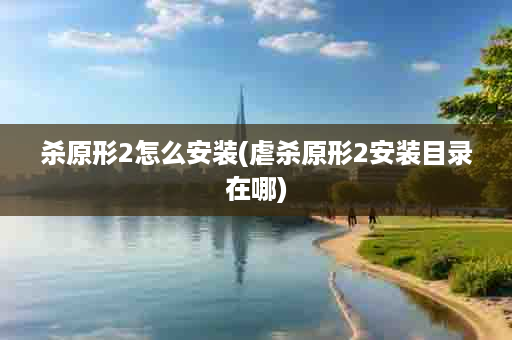 杀原形2怎么安装(虐杀原形2安装目录在哪)