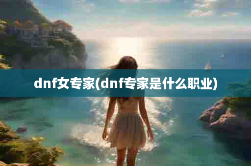 dnf女专家(dnf专家是什么职业)