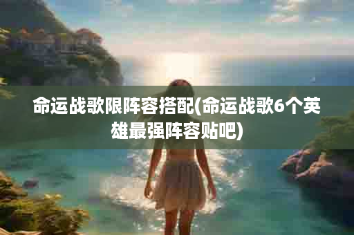 命运战歌限阵容搭配(命运战歌6个英雄最强阵容贴吧)