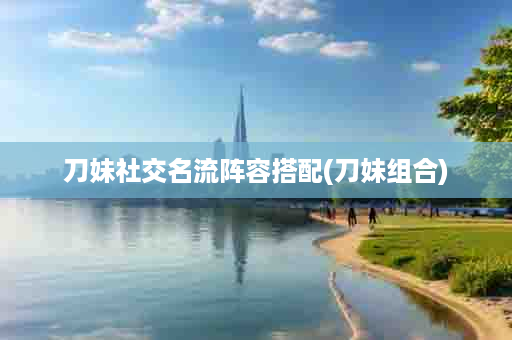 刀妹社交名流阵容搭配(刀妹组合)