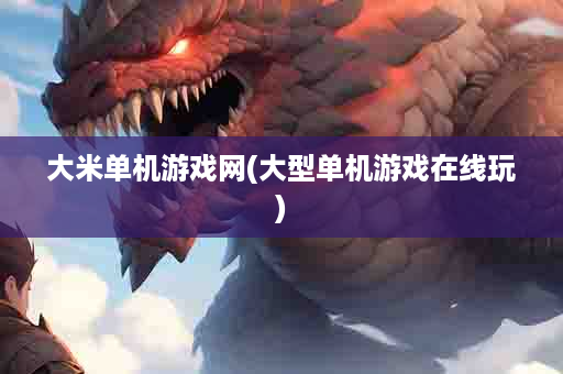 大米单机游戏网(大型单机游戏在线玩)