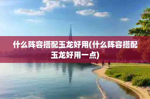 什么阵容搭配玉龙好用(什么阵容搭配玉龙好用一点)